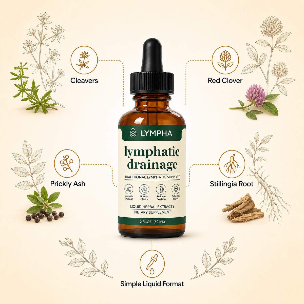 Lymphatic Drainage Wellness Drops